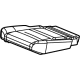 GM 84800404 Cushion Cover, Black, Rear Driver Side