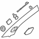 GM 23202673 Windshield Pillar Trim, Titanium, Driver Side