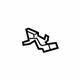 GM 13294191 Seat Back Frame Bracket, Front