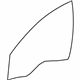 GM 92247729 Door Glass