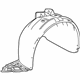 GM 26218516 Fender Liner, Front Inner Driver Side