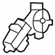 GM 39033229 Window Motor, Driver Side