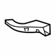 GM 13318708 Cover Extension, Top Passenger Side