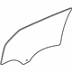 GM 22945656 Door Glass, Rear Passenger Side