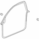 GM 20779371 Door Weatherstrip, Front Driver Side