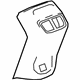 GM 13485290 Rear Panel, Black