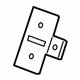 GM 23285530 Rear Seat Air Bag Bracket