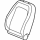 GM 22761145 Seat Back Cover, Black, Driver Side
