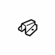 GM 84049954 Front Extension Bracket, Driver Side