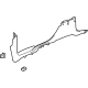 GM 42790301 Front Sill Plate, Jet Black, Driver Side