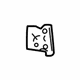 GM 15981707 Rear Reinforcement, Driver Side