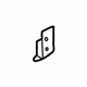 GM 15981627 Anchor Plate, Rear Driver Side