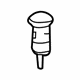 GM 25974441 Lock Cylinder, Rear