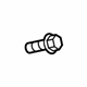 GM 11546841 Bumper Cover Bolt
