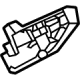 GM 84498909 Step Bar Rear Cap, Driver Side