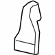 GM 23310914 Rear Duct, Driver Side