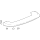 GM 86799302 Spoiler, Rear