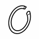 GM 95184128 Wheel Bearing Snap Ring