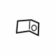 GM 25792932 Fender Upper Bracket, Front