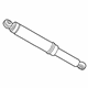 GM 20926646 Shock Absorber, Rear