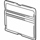GM 15739929 Lower Trim Panel, Rear Driver Side