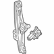 GM 13469473 Window Regulator, Rear Driver Side