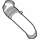 GM 9202349 Outlet Duct
