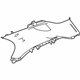 GM 84465160 Upper Quarter Trim, Rear Driver Side