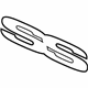 GM 92228474 Nameplate, White
