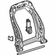 GM 13511673 Seat Back Frame, Front