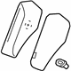 GM 95326150 Bolster