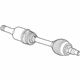 GM 23275433 Axle Assembly, Front Passenger Side