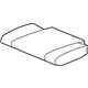 GM 19122027 Seat Cover, Passenger Side