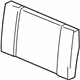 GM 19122037 Seat Back Cover, Rear