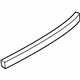 GM 84306816 Belt Weatherstrip, Rear Driver Side