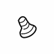 GM 19207911 Mirror Inside Screw, Rear