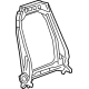 GM 13549136 Seat Back Frame, Front Passenger Side