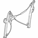 GM 13366935 Window Regulator, Front Driver Side