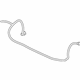 GM 15088854 Washer Hose