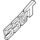 GM 84777193 Nameplate, Rear