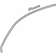 GM 20894252 Reveal Molding, Driver Side