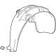 GM 39154579 Wheelhouse Liner, Rear Passenger Side