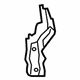 GM 22780598 Front Reinforcement, Driver Side