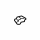 GM 25993198 Lamp Bracket, Driver Side