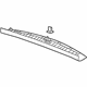 GM 84256063 Upper Gate Trim, Jet Black