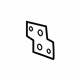 GM 23133690 Bumper Bracket, Driver Side