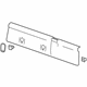 GM 23455514 Rear Glass Molding, Black