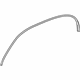 GM 25829333 Upper Weatherstrip, Driver Side