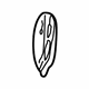 GM 22584799 Relief Valve, Rear Passenger Side
