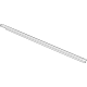 GM 85106006 Belt Molding, Front Driver Side
